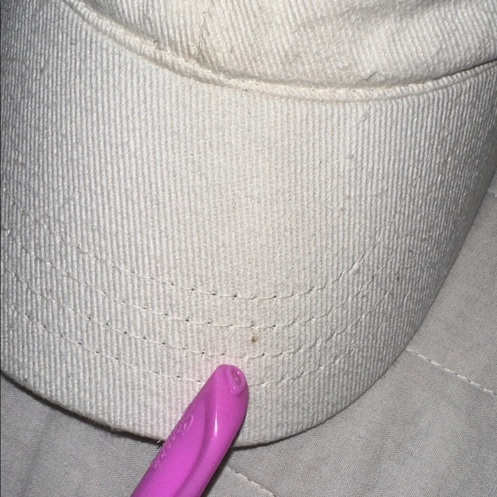 Zara Cream Baseball Cap